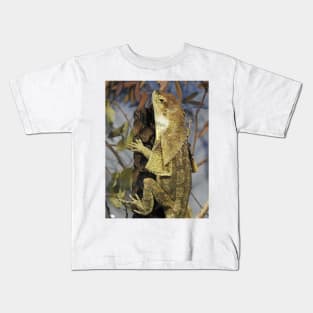 Frilled-neck Lizard Kids T-Shirt